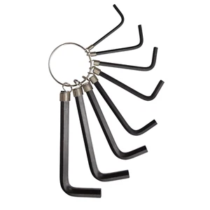 Hex Key Set Allen Alan Small-Large Mini-Jumbo Metric 1.5 to 6.0" 8 Pcs - Picture 1 of 8