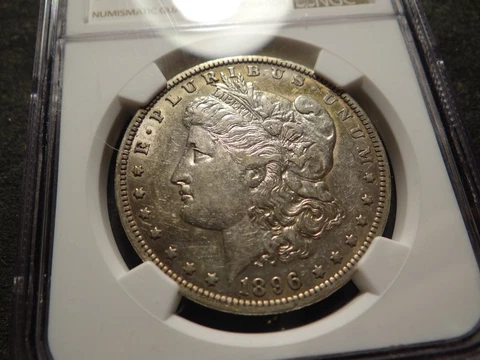 1896-O NGC XF-45 Morgan Dollar Premium Coin Dollar SLABZ Cover