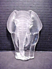 Mats Jonasson Elephant Glass Figurine Paperweight Signature Collection