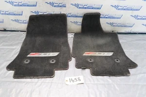 2015 CHEVROLET CORVETTE Z06 3LZ 6.2L OEM BLACK RH LH FLOOR MATS ASSY #1658 - Picture 1 of 6
