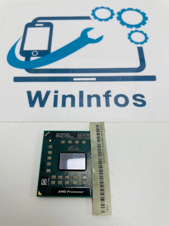 Procesador CPU AMD V 140 2,3Ghz VMV140SGR12GM Packard Bell IN LM81 (MS2291) Foto 1 de 1