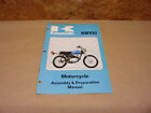 Kawasaki KM100 A3A Assembly & Preparation Manual KM 100 Motorcycle Repair Book
