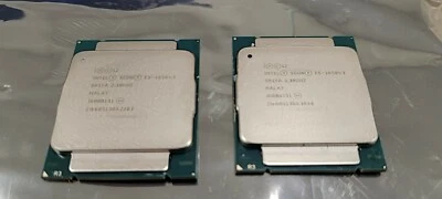 Matching Pair SR1YA Intel Xeon E5-2650V3 2.3Ghz 10Core CPU's Processors - Image 1 of 2