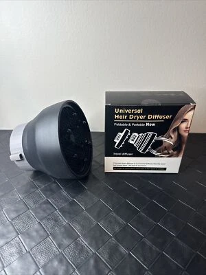 Universal Hair Dryer Diffuser Foldable And Portable Upgraded Hood Attachment NEW - Image 1 of 4