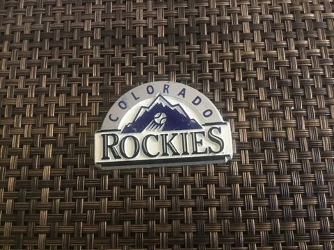 Vintage MLB Colorado Rockies rubber fridge standing board magnet Cover