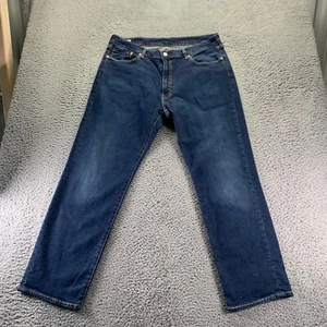 Levis 541 Jeans Herren 38x32 Blau Dark Wash Baumwolle Stretch Straight Denim - Bild 1 von 10