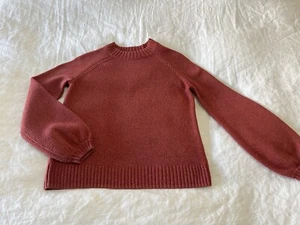 Smartwool | Women’s SZ Small |Cozy Lodge Bell Sleeve Sweater Dusty Cedar Heather - Picture 1 of 11