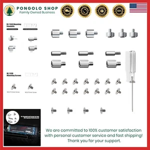 Kit de tornillos SSD M.2 Nvme de 30 piezas, tornillos separadores y de montaje M.2 para Asus ASRock y - Imagen 1 de 8