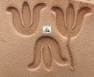 Vintage Basic Tool LA Native American Symbol Stamp Leather Tool 6 Cactus Flower - Picture 1 of 3