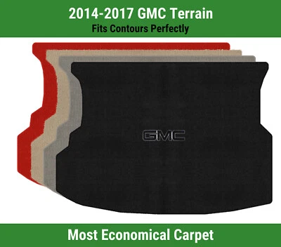 Alfombra de carga Lloyd Velourtex para GMC Terrain 2014-2017 con logotipo GMC 1 negro Foto 1 de 4