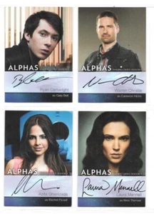 Alphas Season 1 - Autograph & Wardrobe Card Selection NM Cryptozoic 2013 - Picture 1 of 31