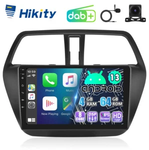 DAB+ 8-Core 4+64GB Carplay Android13 Radio Für Suzuki SX4 S-Cross 2012-2016 Navi - Bild 1 von 16