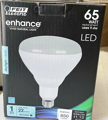 Feit Electric Dimmable BR40DM/950CA 850 Lumens LED 5000K Daylight Bulb - Image 1 of 2