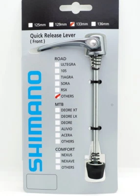 Shimano Ultegra WH-RS700-C30-F Front Quick Release/Skewer 133mm - Image 1 of 3