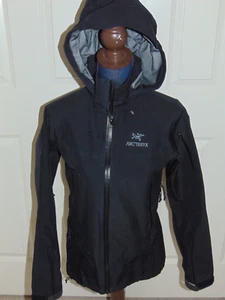 AUTHENTIC ARC'TERYX THETA AR HOODED FULL ZIP JACKET XS BLACK - Picture 1 of 8