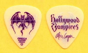 Hollywood Vampires Alice Cooper Signatur Leuchtende Gitarre Pick - 2019 Rise - Bild 1 von 1