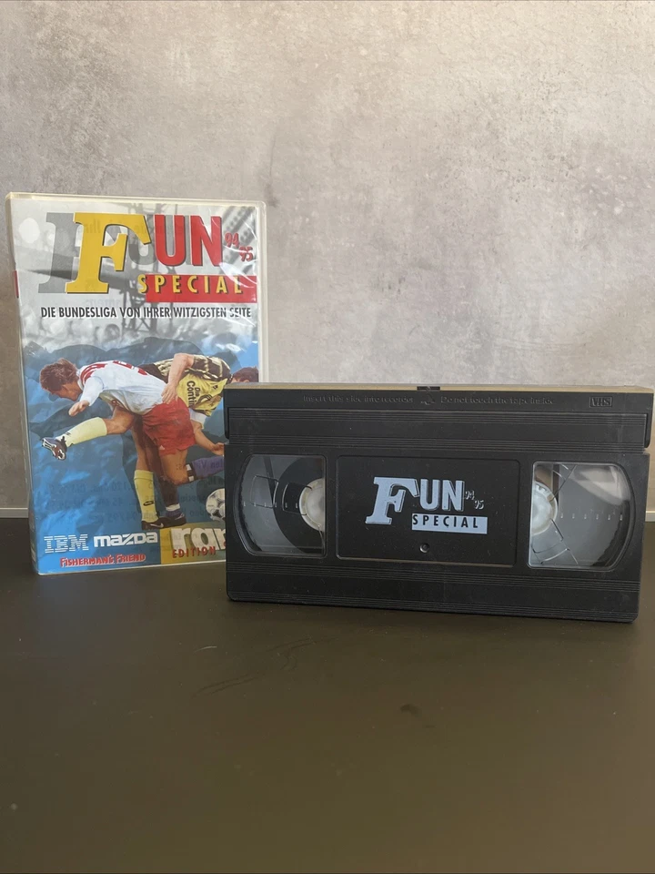 VHS ran-Edition 95/95 : FUN SPECIAL Bundesliga von ihrer witzigen Seite Sammler* - Bild 1 von 3