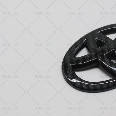 For Tacoma Tundra 4runner Rav-4 Blackout Steering Wheel Emblem Overlay Protector - Image 1 of 4
