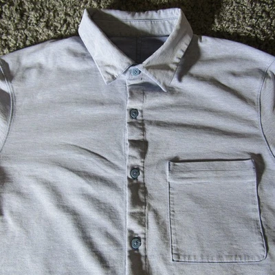 Lululemon Shirt Mens XL Commission Office Breathable Outdoor Designer Casual - Image 1 of 4