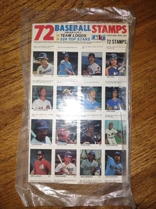 1983 Fleer 72 Baseball Stamps Group 4 of 4 Factory sealed - Picture 1 of 2