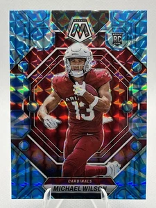 2023 Panini Mosaic - Reactive Blue Mosaic Prizm #350 - Michael Wilson RC - Bild 1 von 2