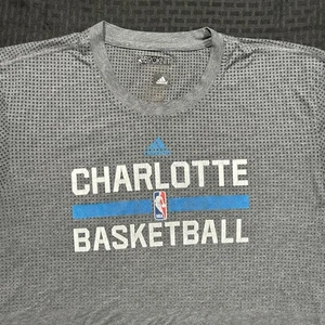 adidas Charlotte Hornets Basketball NBA Practice Shirt 2016 Aeroknit 2XL Tall - Picture 1 of 7