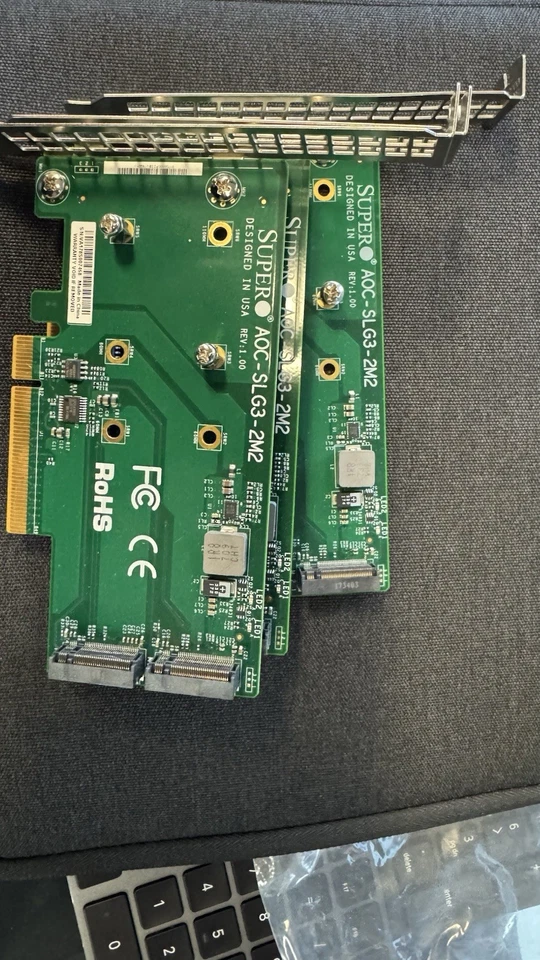 Supermicro Add-On Card AOC-SLG3-2M2  - Image 1 of 1