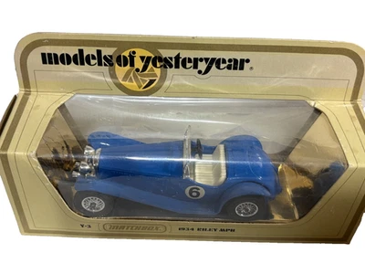 1978 MATCHBOX MODELS of YESTERYEAR Y-3 1934 Riley MPH Die Cast Car NOS - Image 1 of 4