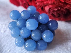 bouton ancien grappe perle en verre monture metal double pied 3,3 cn ref 5344 - Picture 1 of 9