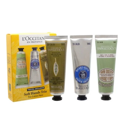 L’OCCITANE L'Occitane Soft Hand Cream 30ml Trio Set - Iconic Verbena, Almond & Shea Butter