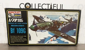 HASEGAWA - MESSERSCHMITT BF 109G -GERMAN PLANE MODEL KIT - BOXED SEALED BAG/S 🔥 - Picture 1 of 2