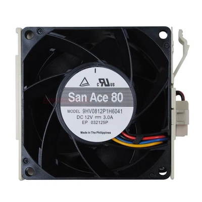 Server Fan Supermicro 9HV0812P1H6041 80mm Middle Axial Server Fan FAN-0166L4 - Image 1 of 4