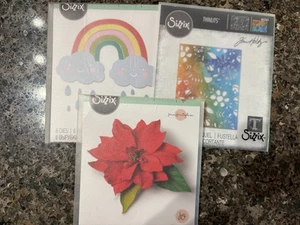 Set of 3 Sizzix Die Sets. New in Packages. - Picture 1 of 4