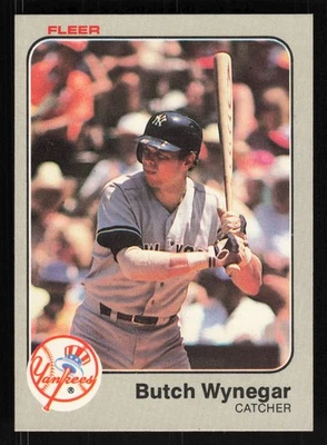 Butch Wynegar 1983 Fleer #399 Card TCCCX - Image 1 of 2