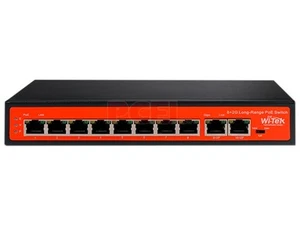 Wi-Tek WI-PS210G Switch PoE ingérable Wi-Tek ports PoE 10/100 Mbps. 2 ports RJ4 - Bild 1 von 2