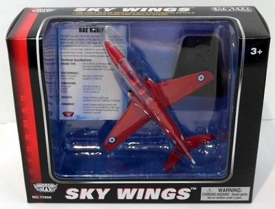 Motormax Skywings 1/100 Scale 77011 - BAE Hawk With Display Stand - Image 1 of 4