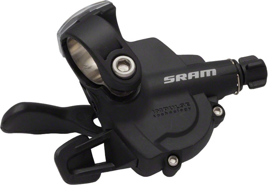 SRAM X4 Trigger Shifter - Rear Only, 8-Speed, Includes 2200mm Shift Cable, Black - Image 1 of 1