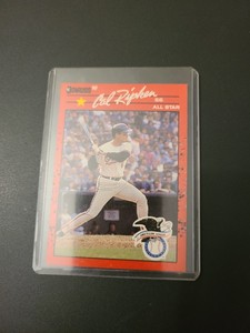 1990 Donruss Cal Ripken Jr ALL STAR Error Card (Missing "N" AND period)