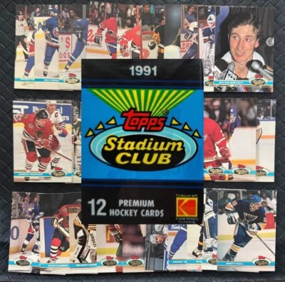 1991-92 Stadium Club Trading Cards Complete Your Set U Pick Wayne Gretzky 2/2 - Image 1 of 3