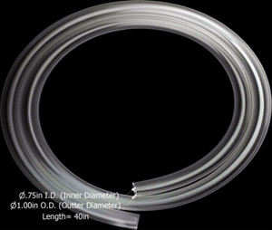 Tubing, Liquid Waste Tube for Urine Diverter