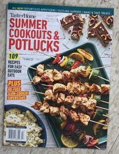 TASTE OF HOME SUMMER COOKOUTS & POTLUCKS 2025 delish food illustrated Cooks - Picture 1 of 1