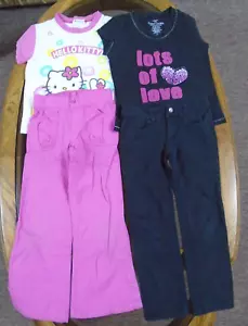 Lot of 4 Girl's Shirts and Pants - Picture 1 of 22