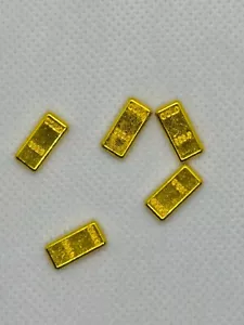 10 x 1 Gramm Deko Goldbarren günstig zu verkaufen - Die etwas andere Dekoration - Bild 1 von 2