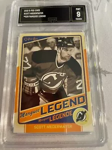 SCOTT NIEDERMAYER DEVILS 2012 O-PEE-CHEE # 528 GRADED 9 L@@@K - Picture 1 of 2