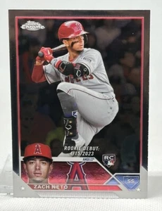 Zach Neto 2023 Topps Chrome Update #USC95 RC Rookie Debut - Picture 1 of 2