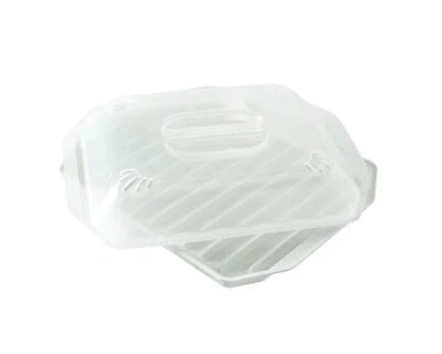 Nordic Ware Bacon Rack /Lid 10.25x8x2 Inches BPA & Melamine Free Durable Safe - Изображение 1 из 4