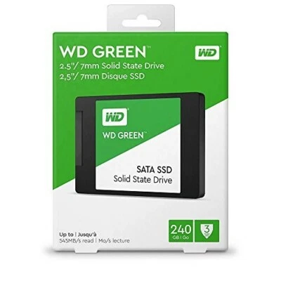 Western Digital Green 240GB 2.5" SATA III WD Internal SSD Solid State Drive- UK - Image 1 of 4