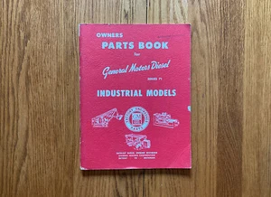 Original GM Owners Parts Book for Diesel Series 71 Industrial Models Manual VGC - Bild 1 von 12
