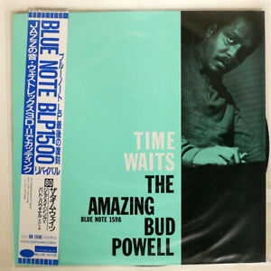 BUD POWELL AMAZING VOL. 4 - TIME WAITS BLUE NOTE BN1598 JAPAN OBI VINYL LP