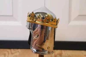 Casco Scottish King Robert the Bruce casco totalmente portátil - Imagen 1 de 6